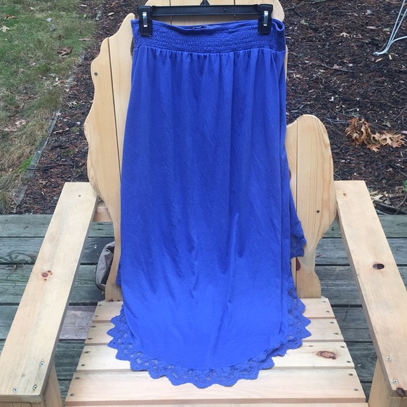 O’neill High-Low Cotton Maxi Skirt 💙 PERFECT COND - Picture 5 of 5